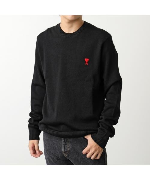 セール】ami paris ニット AMI DE COEUR BFHKS001.001 ハートロゴ 