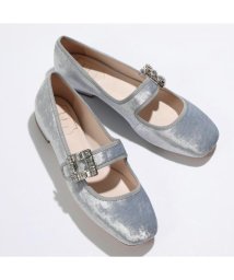 ROGER VIVIER/ROGER VIVIER バレエシューズ RVW44931980AQP ベルベット/505775554