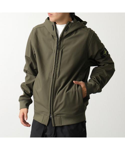 セール】STONE ISLAND ジャケット 7915Q0122 フード付き 裏起毛