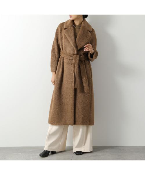 MaxMara WOOLダブルロングコート 36号size MAX MARA ウール＆カシミヤ