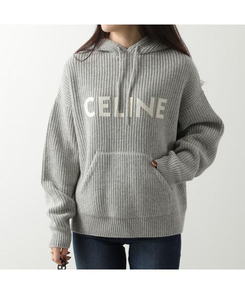 CELINE ニット パーカー 2A85W423P ロゴ セーター(505776442