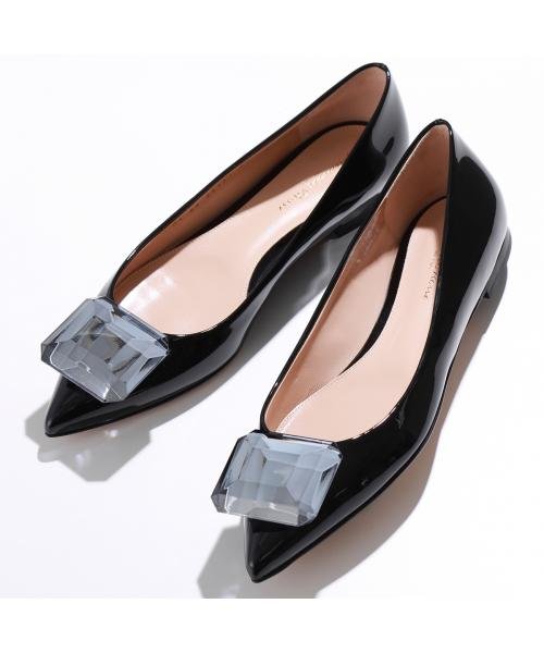 GIANVITO ROSSI(ジャンヴィトロッシ)/Gianvito Rossi パンプス JAIPUR PUMP 05 VERNICE/ブラック