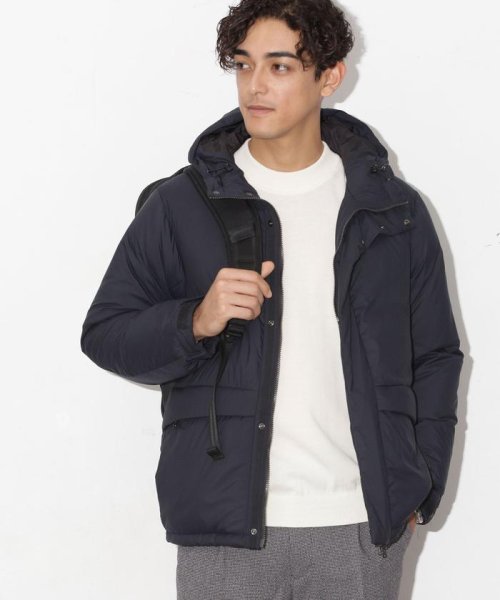 河田フェザーアーバンダウンセミロングジャケット KAWADA DOWN 表地には40Dの密度の高いマイクロタフタ素材を使用 ソフトでしなやな風合い 軽量性 撥水性