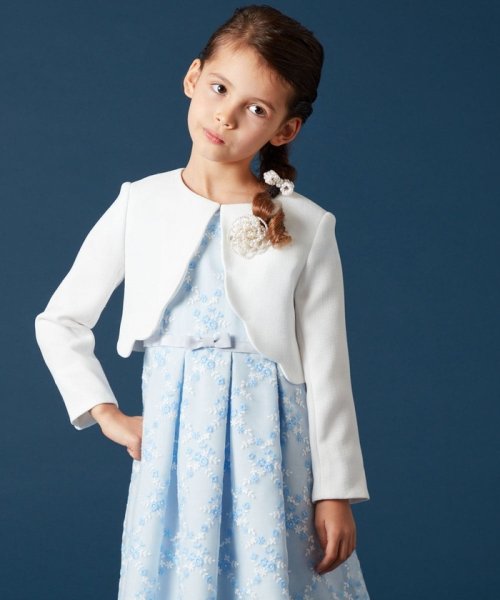 110－130]【セレモニースタイル】スカラップジャケット(505657482  