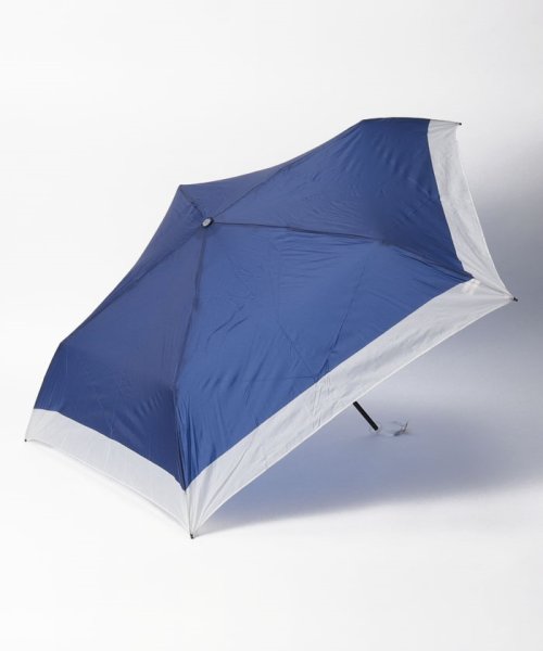 estaa(エスタ)/マジで軽い傘－マジカルテック－　折りたたみ傘　ヘムボーダー50/ディープブルー