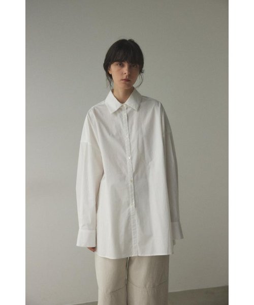 over size color shirt(505776905) | ブラックバイマウジー(BLACK BY 