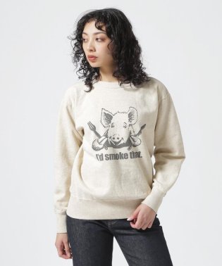 BEAVER/MIXTA/ミクスタ 'BBQ' CREW NECK SWEAT SET IN　スウェット/505777034