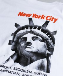 AVIREX(AVIREX)/《AVIREX × NEWERA》 NEWERA S/S T－SHIRT "NEWYORK " / ニューエラ ショートスリーブ Tシャツ /ホワイト