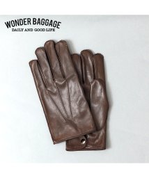 WONDER BAGGAGE(ワンダーバゲージ)/ワンダーバゲージ 手袋 本革 馬革 洗える 紳士用 メンズ ウォッシャブルレザーグローブ 日本製 ブランド WONDER BAGGAGE WB－A－012/その他