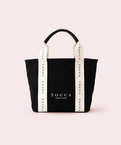 TOCCA(TOCCA)/【WEB＆一部店舗限定】DANCING TOCCA CANVASTOTE S キャンバストートバッグ S/[新色]ブラック×アイボリー系5