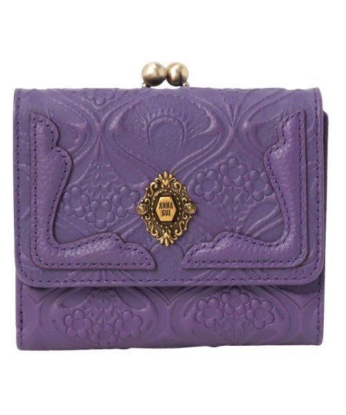 ANNA SUI BAG(アナスイ（バッグ）)/ノヴァ 口金二つ折り財布/パープル