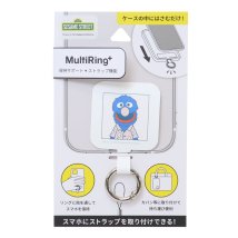 cinemacollection/セサミストリート ホールドリング マルチリングプラス グローバー グルマンディーズ スマホアクセ キャラクター グッズ /505774205