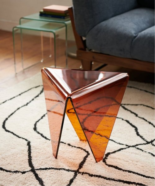 【APTONE/アプトン】 FOLDY TRIANGLE M　サイドテーブル TRIANGLE FOLDY ご注意ください