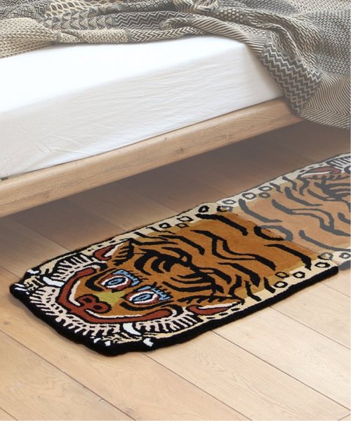 JOURNAL STANDARD FURNITURE(ジャーナルスタンダード　ファニチャー)/TIBETAN TIGER RUG H1－75 チベタン タイガー ラグ/イエロー