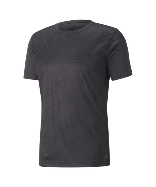 PUMA(PUMA)/メンズ サッカー INDIVIDUALRISE グラフィック Tシャツ/ASPHALT-PUMABLACK
