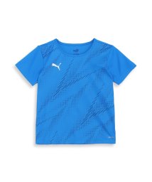 PUMA(プーマ)/キッズ ボーイズ サッカー INDIVIDUALRISE グラフィック Tシャツ 130－160cm/ELECTRICBLUELEMONADE-PEACOAT
