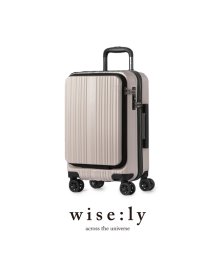 wise:ly/ワイズリー スパーク スーツケース 機内持込み 38L フロントオープン ストッパー 軽量 Sサイズ wise:ly 338－2450/505777966