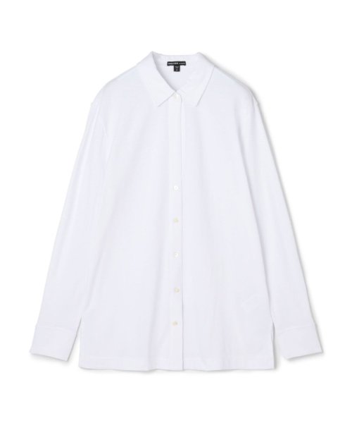 JAMES PERSE(JAMES PERSE)/コットンジャージー レギュラーカラーシャツ WCFJ3780/11ホワイト