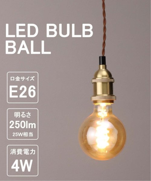 JOURNAL STANDARD FURNITURE(ジャーナルスタンダード　ファニチャー)/LED SWAN BULB VF BALL LED電球/その他カラーK