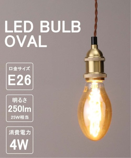 JOURNAL STANDARD FURNITURE(ジャーナルスタンダード　ファニチャー)/LED SWAN BULB VF OVAL LED電球/その他カラーK