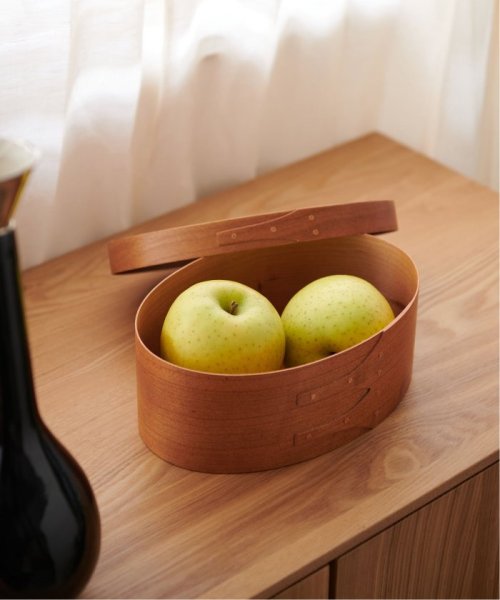 JOURNAL STANDARD FURNITURE(ジャーナルスタンダード　ファニチャー)/SHAKER OVAL BOX S シェーカーボックス/ブラウン