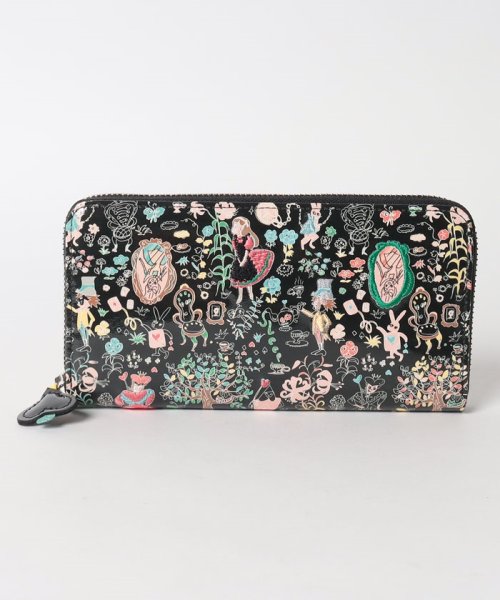 不思議の国のアリス ラウンドファスナー長財布 財布 B1638781143(12650円)