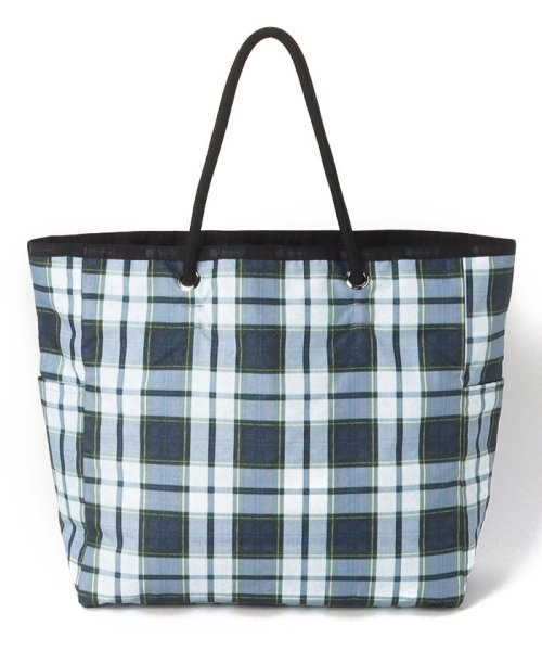 LARGE 2 WAY TOTEディープブルータータン/ブラック LARGE WAY X1393718904(10725円)