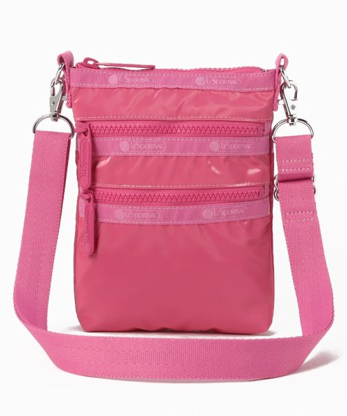 LeSportsac(LeSportsac)/3 ZIP CROSSBODYローズシャイン/ピンク