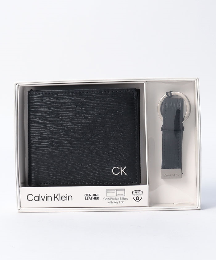 メンズ】【Calvin Klein】カルバンクライン ギフトセット(二つ折り財布