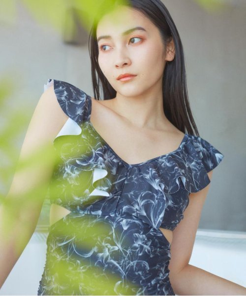 バックレースアップフリルワンピース JILL 予めご了承ください