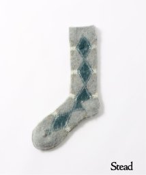 J.S Homestead(ジャーナルスタンダード　ホームステッド)/【J.S.Homestead / Stead】WJQ W－ARGYLE SOCKS/グレーA