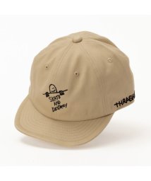 MAC HOUSE(men)(マックハウス（メンズ）)/THRASHER スラッシャー ショートバイザーキャップ DW1549/ベージュ