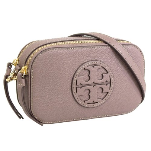 TORY BURCH(トリーバーチ)/TORY BURCH トリーバーチ MILLER MINI ミラー ミニ 斜めがけ ショルダー バッグ レザー/ピンク