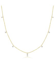 LARA Christie(ララクリスティー)/ララクリスティー ダイヤモンド ネックレス 0.3ct プラチナ PT900 K18 /イエローゴールド