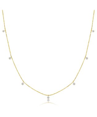 LARA Christie/ララクリスティー ダイヤモンド ネックレス 0.3ct プラチナ PT900 K18 /505781790