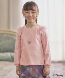 anyFAM（KIDS）(エニファム（キッズ）)/【Disney（ディズニー）】FROZEN/ネックレス風 プルオーバー/ピンク