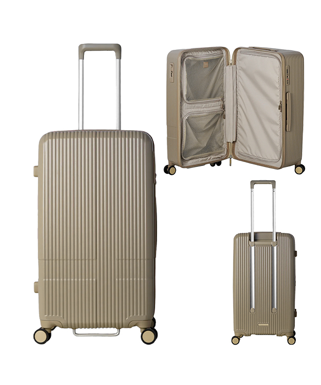イノベーター スーツケース Lサイズ 75L ストッパー付き 大容量 大型 縦長 軽量 innovator INV70