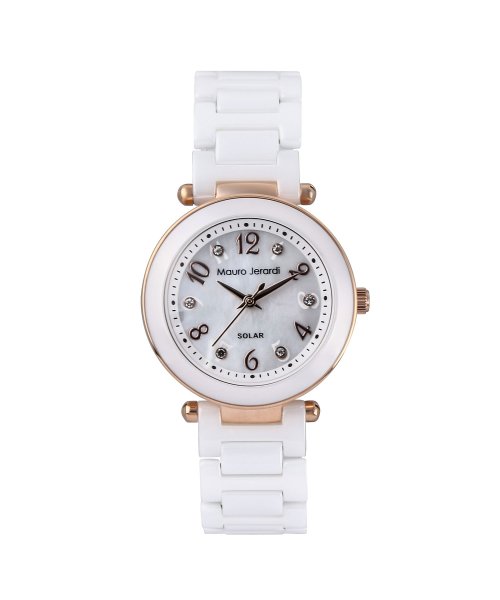 Mauro Jerardi(マウロジェラルディ) 腕時計 ソーラー セラミック 