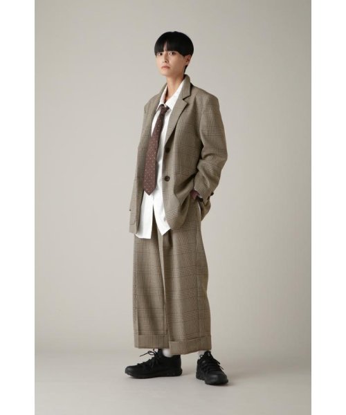 MARGARET HOWELL(マーガレット・ハウエル)/GLEN CHECK WOOL TWILL/KHAKI