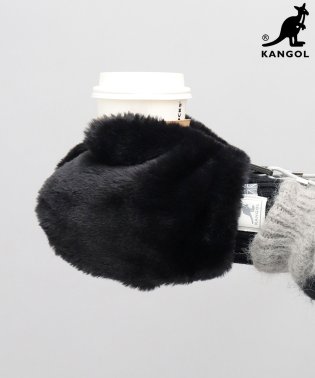 KANGOL/KANGOL カンゴール ストラップ付き ファー ミトングローブ 秋 冬 防寒 手袋 通勤 通学 普段使い 旅行 タウンユース/505782539