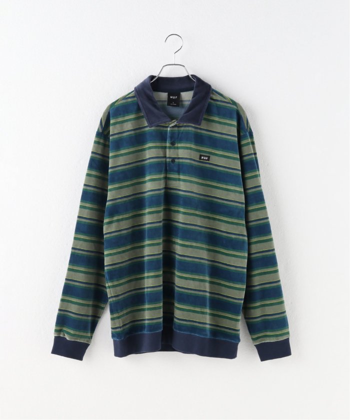 HUF / ハフ】 KRAMER L/S VELOUR SHIRT(505783416) | ジョイント