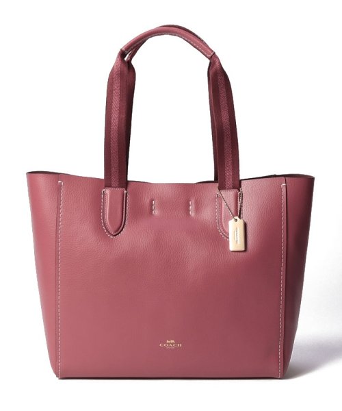 COACH(コーチ)/コーチ 58660 トートバッグ A4対応 DERBY TOTE レザー レディース/ルージュ