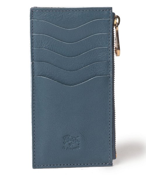 IL BISONTE イルビゾンテ SCC105PV0001 カードケース カードホルダー コインケース フラグメントケース ジップ付き 