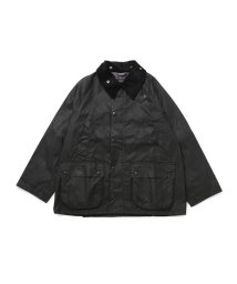 JUNRed(ジュンレッド)/Barbour OS WAX BEDALE / オーバーサイズ ワックス ビデイル/ブラック（01）