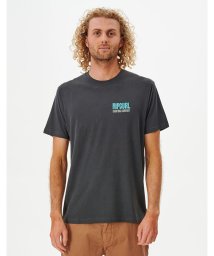 RIP CURL(リップカール)/HERITAGE TEE 半袖Tシャツ/ブラック