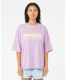 RIP CURL(リップカール)/SURF SPRAY HERITAGE TEE 半袖Tシャツ/パープル