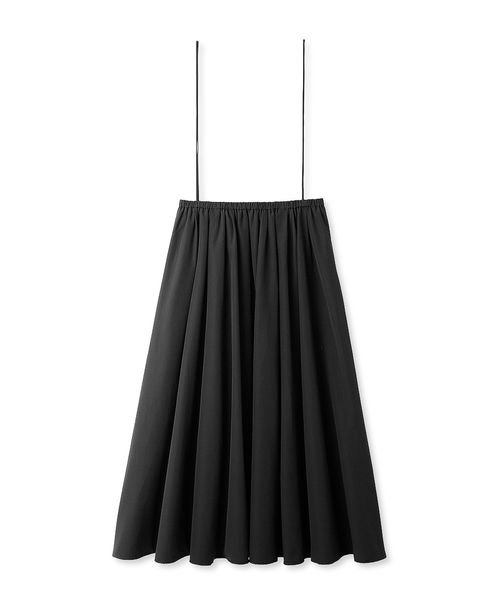 ウエストゴムサスペンダーギャザースカート(505784067) | ミラ  