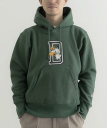 ITEMS URBANRESEARCH(アイテムズアーバンリサーチ（メンズ）)/Champion　ReverseWeave Hooded Sweat/GRN