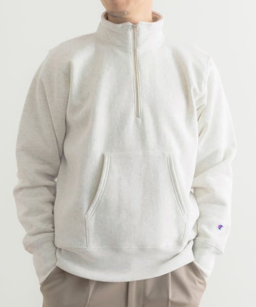 ITEMS URBANRESEARCH(アイテムズアーバンリサーチ（メンズ）)/Champion　RW HalfZip Sweat PullOver/OML