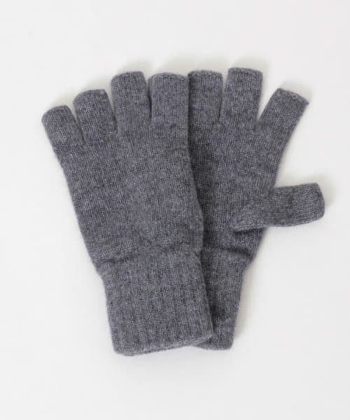 URBAN RESEARCH(アーバンリサーチ)/William Brunton Hand Knits　CashmereFingerlessGlove/GREY